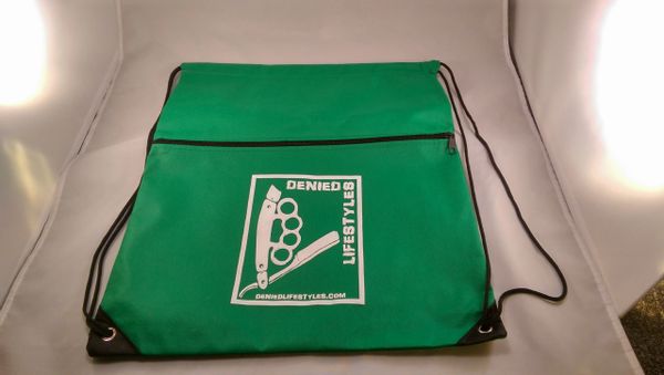 Green Cinch Bag