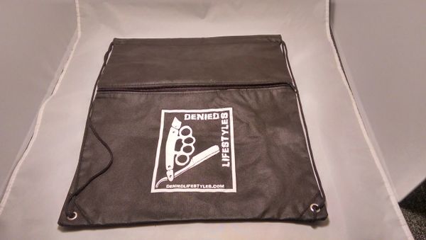 Black Cinch Bag