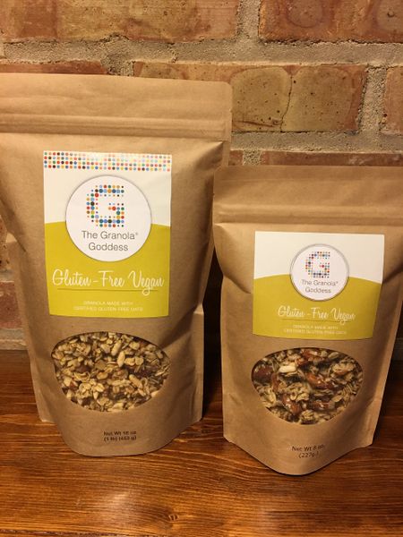 Granola Girl Gluten Free Granola - Original and Sunshine Mix Variety Pack -  High in Protein, Nut Free, Non-GMO, Vegan - Perfect for Smoothie Bowls -  Pack of 2 (320g) : 