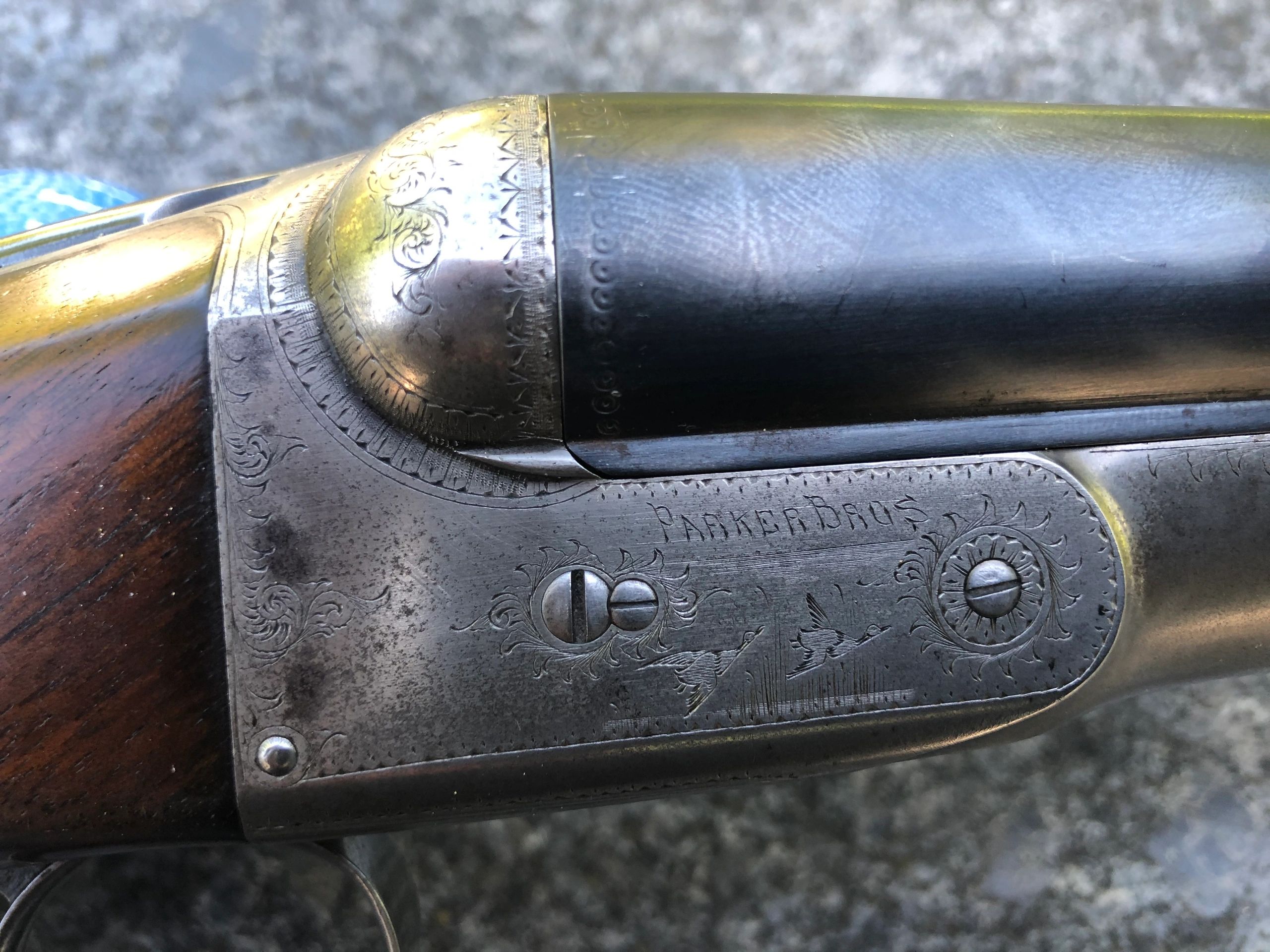 rs parker double barrel shotgun value