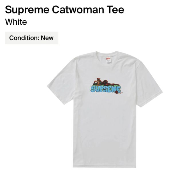 Supreme 2024 catwoman tee