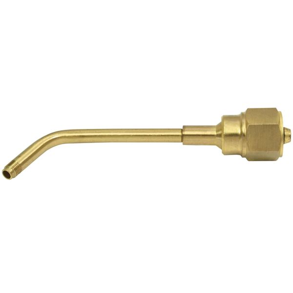 Brass Banana Nozzle with Ears - 1 (NPT) Internal Pipe Thread - Vic's 66