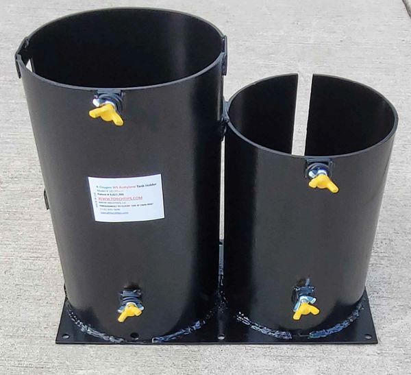 K Oxygen WS Acetylene Tank Holder | TORCHTIPS.COM