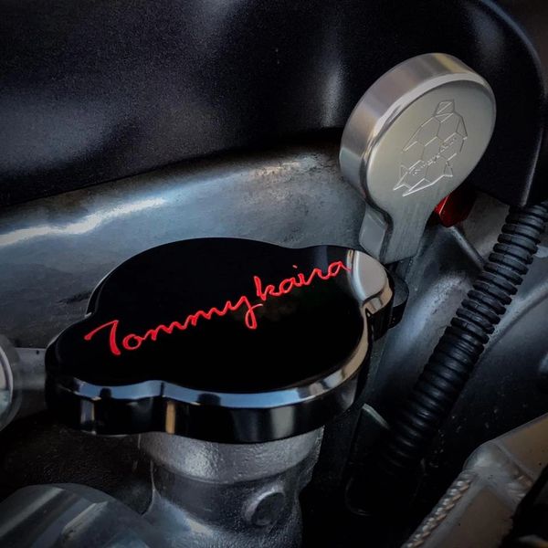 Tommykaira radiator cap & cover set