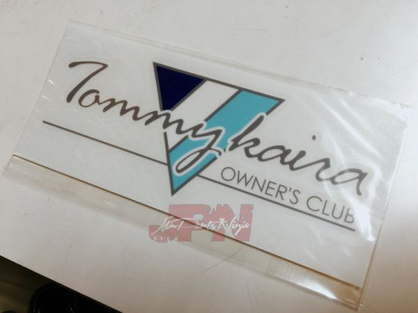 Tommykaira "Owner's Club" sticker