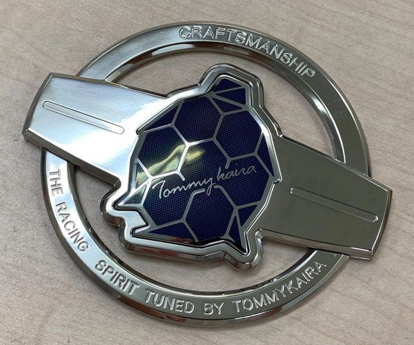 Tommykaira 3-piece Titanium emblem