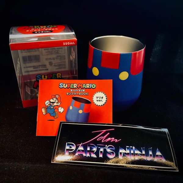 Mario / Luigi Stainless Steel Cup package