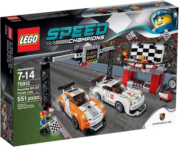 Speed Champions Porsche 911 GT Finish Line 75912