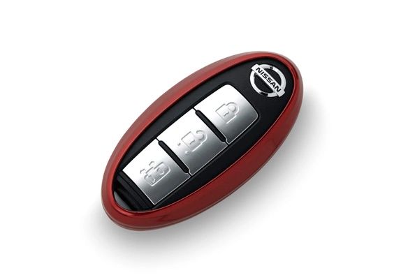 Nismo metallic/chrome key FOB covers