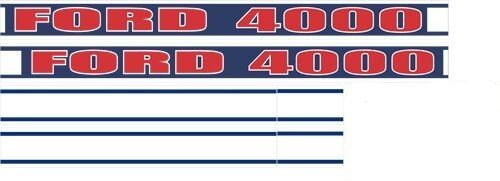 Ford 4000 Tractor Decal