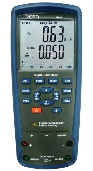 REED R5001 Passive Component LCR Meter