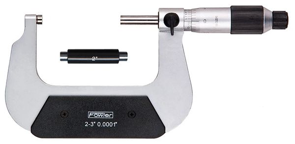 Fowler 2-3" Swiss Style Micrometer