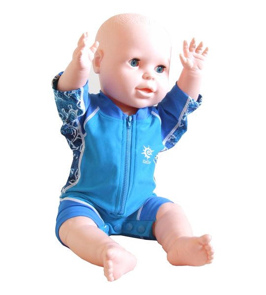 Sun protection suit on sale baby