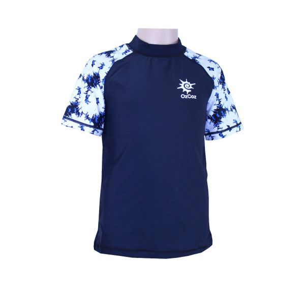 Boys swim hot sale rash guard