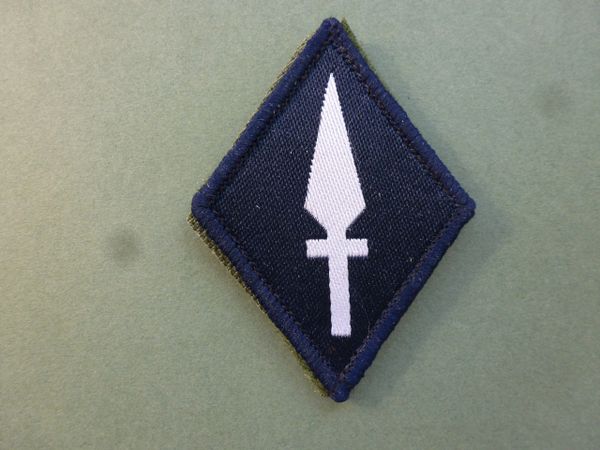 1 Signal Brigade (white on blue) | British Military Badges