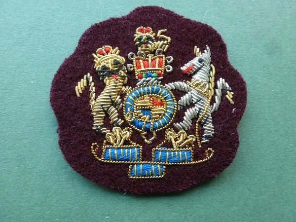 WO1 Rank Badge for Mess Dress (bullion) | British Military Badges