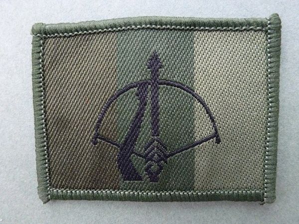 16 Air Defence Regiment (black on mixed green) | British Military Badges