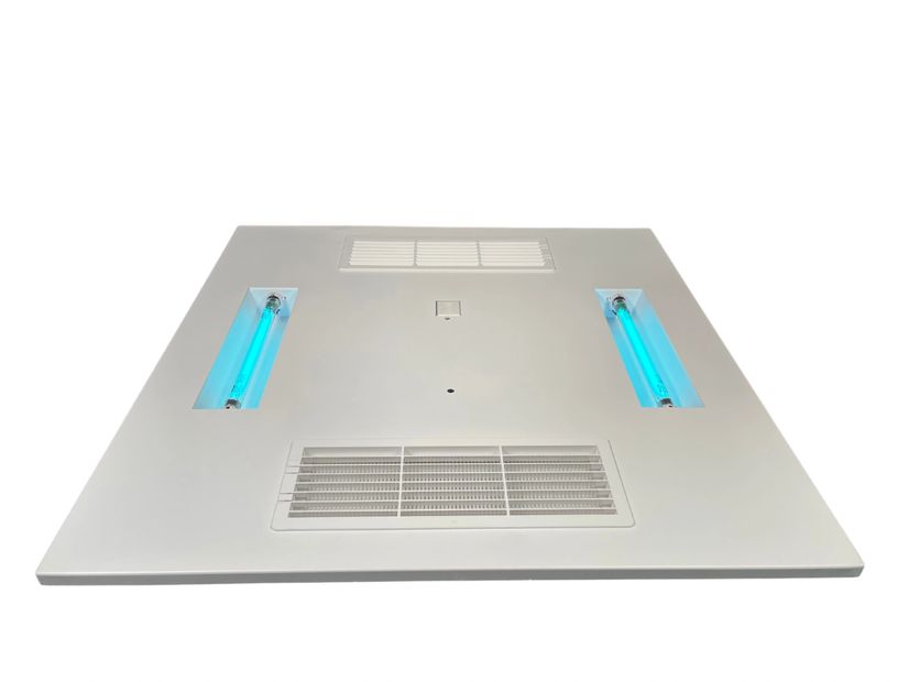 Hybrid UV-C Air and Surface Disinfection