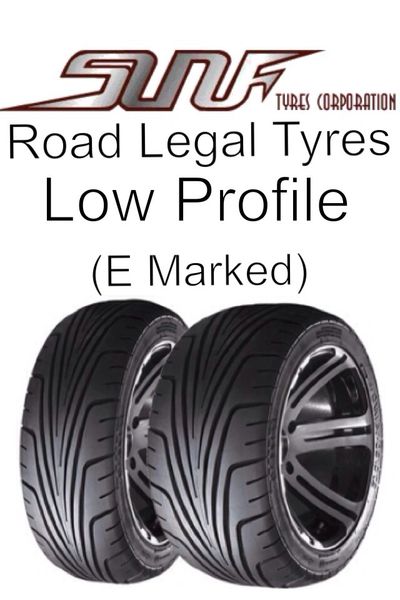 Sun F Sport Tyre 185-30-14 Road Legal Quad Bike Tyres