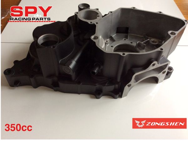 Zhongshan 350cc Engine Left Cover-Spy 350 F1-Spyracing -Road legal quad bike Engine parts