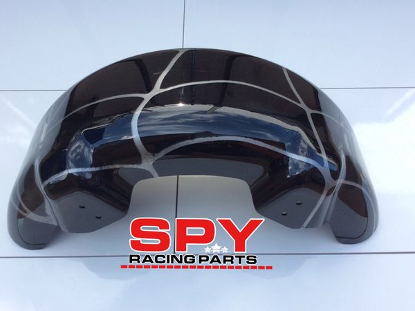 Spy 250/350F1-A, Front wheel Arch (Black Spider).Road Legal Quad Bikes-Spyracing Body Parts