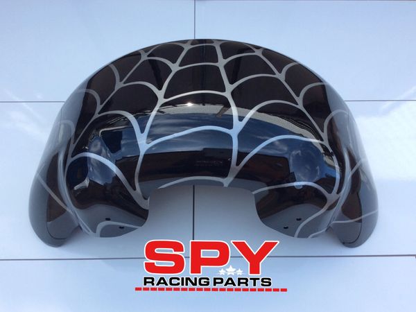 Spy 250/350F1-A, Rear wheel Arch (Black Spider).Road Legal Quad Bikes-Spyracing Body Parts