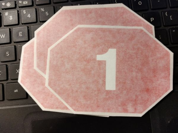 ACB 1 BEEP STICKER (3 pack)