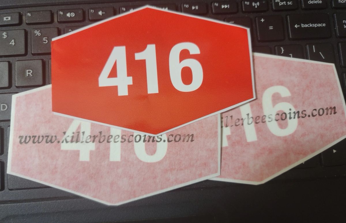 CBU 416 BEEP STICKER (3 PACK)