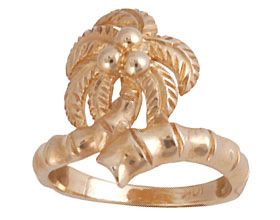 'Coconut Tree' Ring