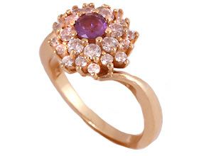 Ladies Ring with Cluster