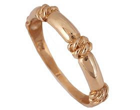 Gold Band with Design