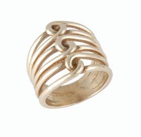 Gold Ladies 'Fancy' Ring