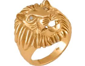 Lion's Head Ring