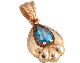 'Blue Topaz' Pendant