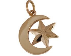 Moon & Star Pendant