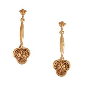 10K Gold Earring - E16