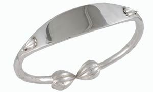 Silver 'Cricket' Bracelet
