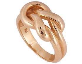 Reef Knot Ring Shabbazz Jewellery