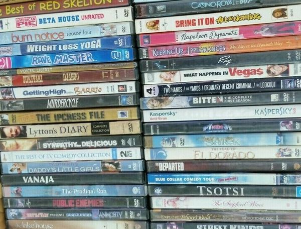 Wholesale Lot Of 500 Assorted Dvd Movies Bulk 500 Used Dvds