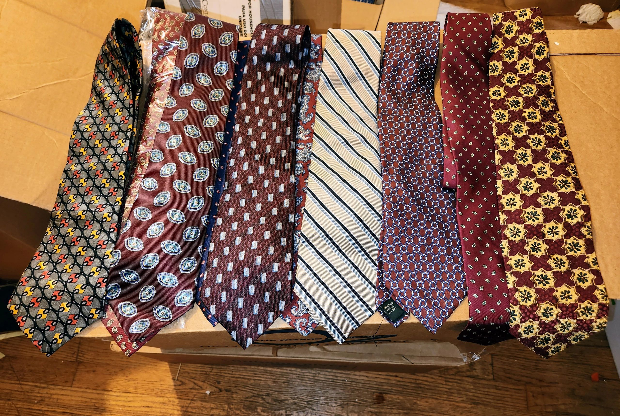 Wholesale Pallet Of Brand New Premium Neckties | CloseoutExplosion.com