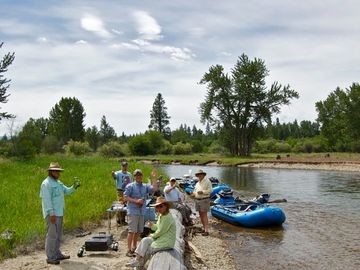 Scenic cruise on the Bitterroot River