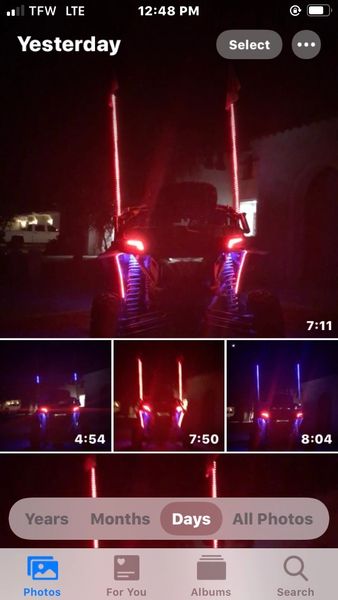 Bluetooth Ghozt Storm Chaser Rock Light Strips (4 ea.)