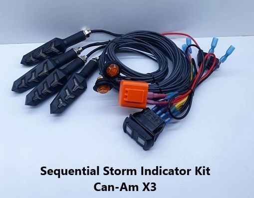 Sequential Storm indicator Kit for Can-Am X3