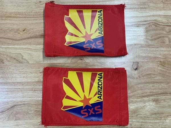 SXS Arizona Flag Drivers Side