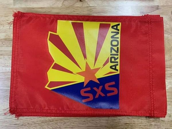 SXS Arizona Flag Passenger Side