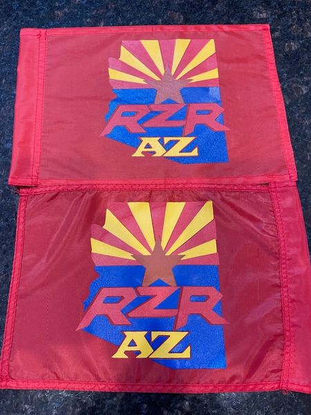 RZR AZ 8x12" Flag