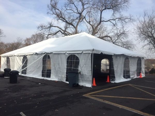 40 x 40 Commercial Frame Tent for Sale