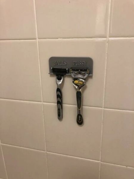 Details about   shower razor holder “Legs Pussy” Organizer 