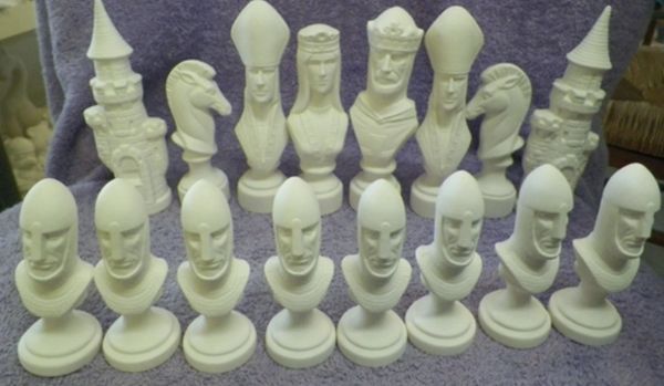 CHESS ♜ Fancy chess pieces  Chess board, Chess game, Chess set