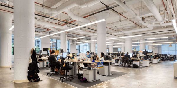 LANTANA architectural lighting enhancing office environments